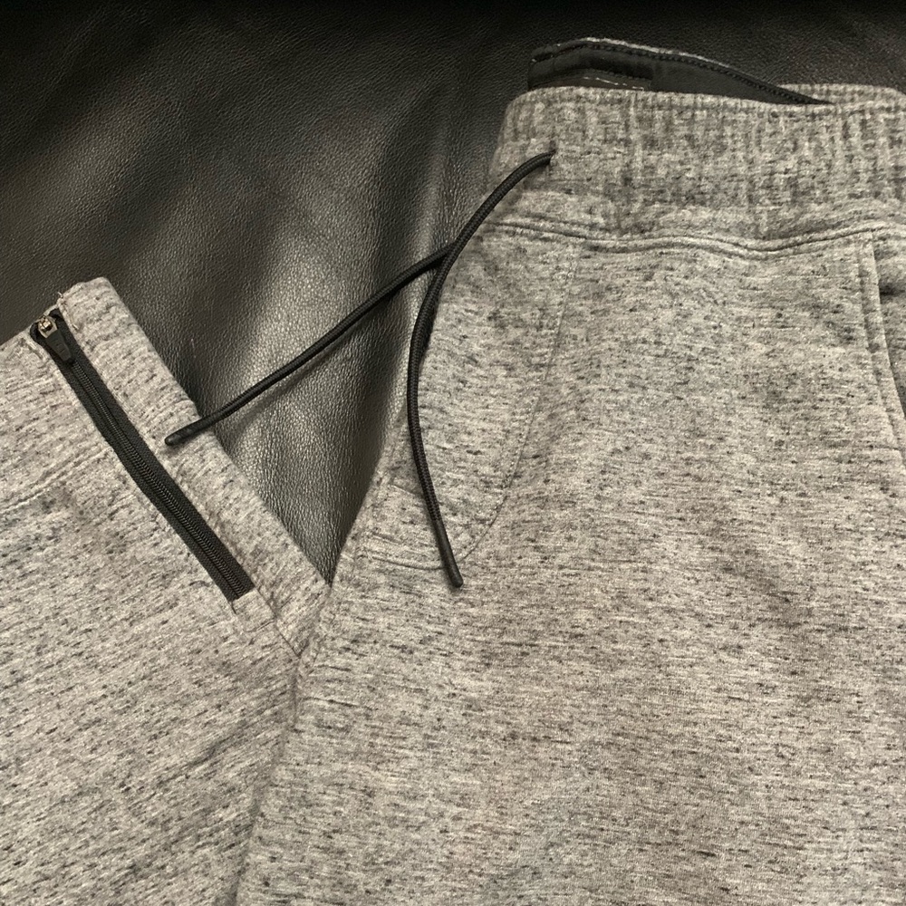 ABERCROMBIE AND FITCH ZIPPER JOGGERS